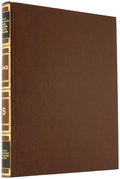 Storia Controversa della Seconda Guerra Mondiale. Volume V: Anno 1943 - Eddy Bauer - copertina