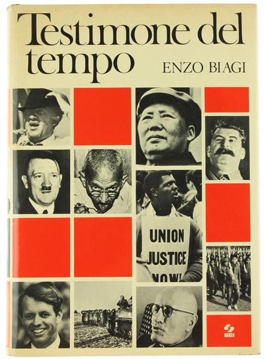 Testimone del tempo - Enzo Biagi - copertina