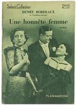 Une Honnete Femme. Roman