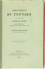 Ammonimenti di Tionide al Giovane Conte di Leone per Conservare il Frutto della Buona Educazione