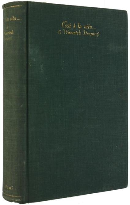 Così é la Vita (Smith) - Warwick Deeping - copertina
