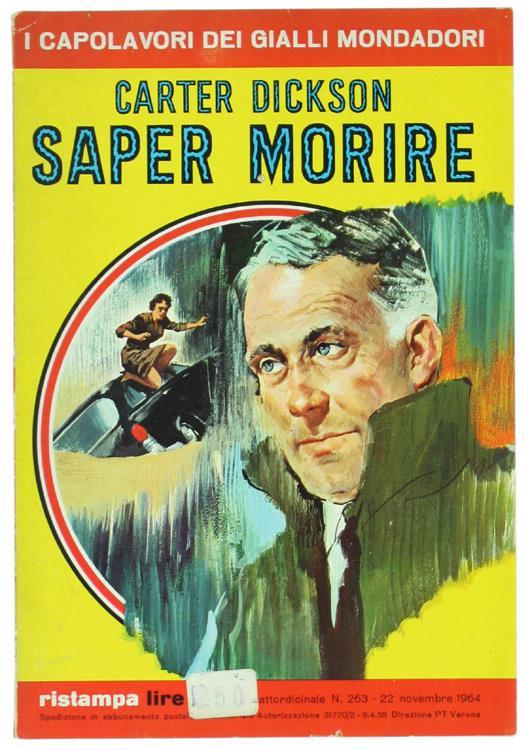 Saper morire - Carter Dickson - copertina