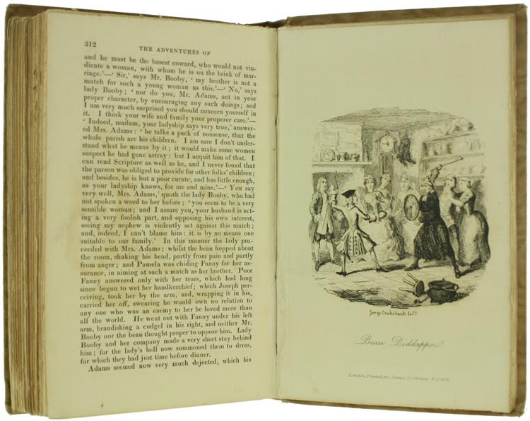 The Adventures of Joseph Andrews With Illustrations by George Cruikshank