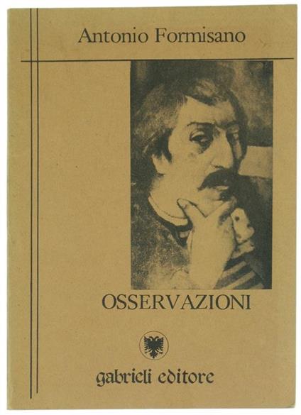 Osservazioni - Antonio Formisano - copertina