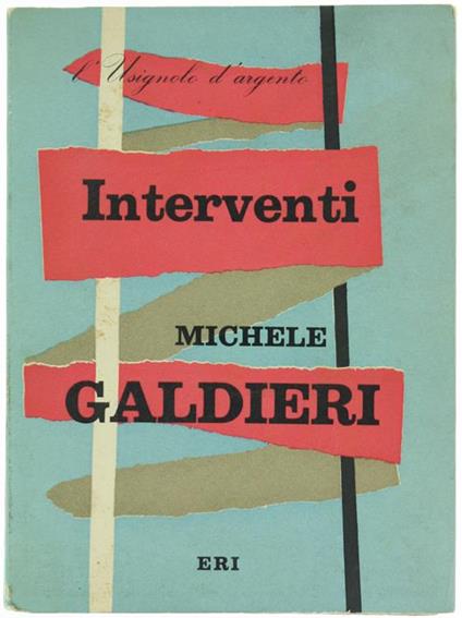 Interventi - Michele Galdieri - copertina