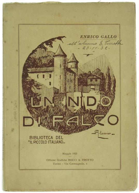 Un Nido di Falco - Enrico Gallo - copertina