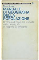Manuale di geografia della popolazione