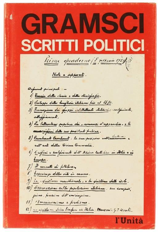 Scritti giovanili (1914-1918) - Antonio Gramsci - copertina