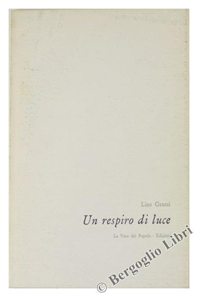 Un Respiro di Luce - Lieo Grassi - copertina