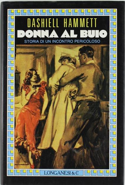 Donna al buio - Dashiell Hammett - copertina