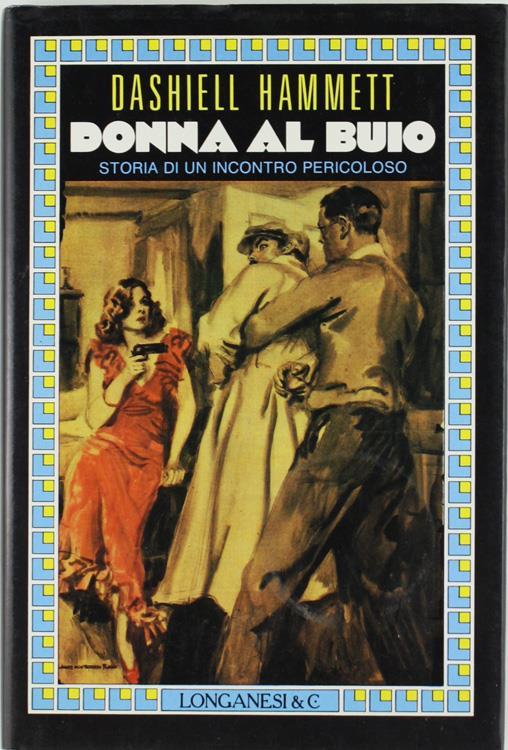 Donna al buio - Dashiell Hammett - copertina