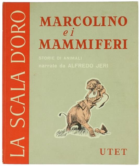 Marcolino e i Mammiferi. Storie di Animali. Illustrate da Carlo Galleri - Alfredo Jeri - copertina