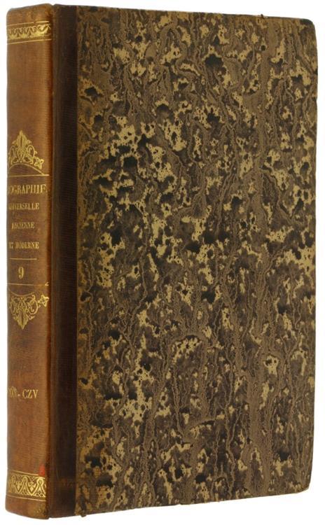 Biographie Universelle Ancienne et Moderne. Nouvelle Edition. Tome Neuvieme (Con-Czv) - Joseph-Francois Michaud - copertina