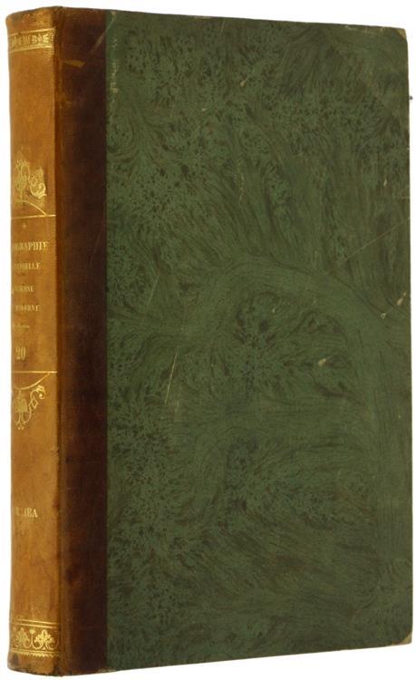 Biographie Universelle Ancienne et Moderne - Nouvelle Edition. Tome Vingtieme (Hor-Jea) - Joseph-Francois Michaud - copertina