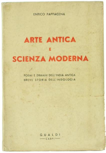 Arte Antica e Scienza Moderna - Enrico Pappacena - copertina