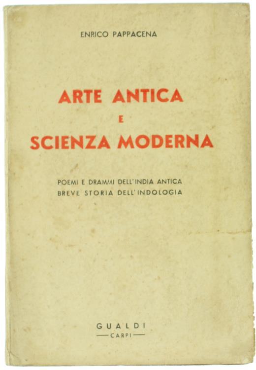 Arte Antica e Scienza Moderna - Enrico Pappacena - copertina