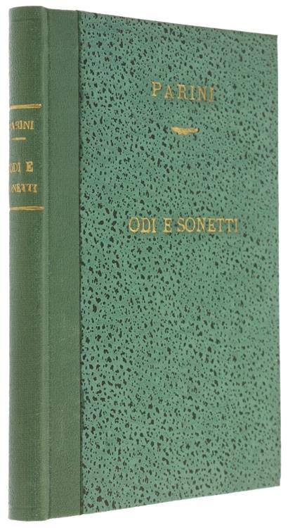 Odi e Sonetti - Giuseppe Parini - copertina