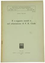 Il Rapporto Morale nel Relazionismo di F.B.Cicala