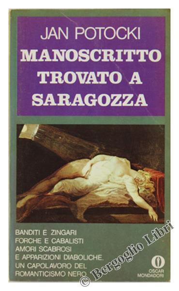Manoscritto Trovato a Saragozza - Jan Potocki - copertina