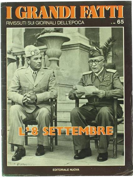 L' 8 settembre - Pietro Radius - copertina