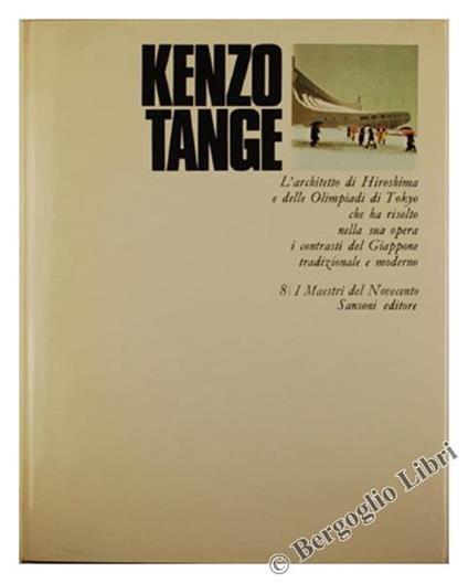 Kenzo Tange - Paolo Riani - copertina