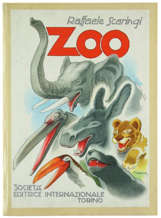 Zoo - Raffaele Scaringi - copertina