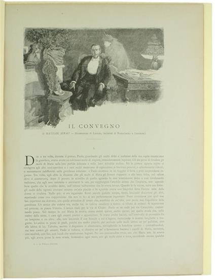 Il Convegno. Racconto - Matilde Serao - copertina