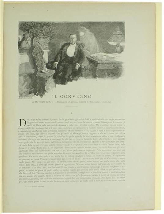 Il Convegno. Racconto - Matilde Serao - copertina