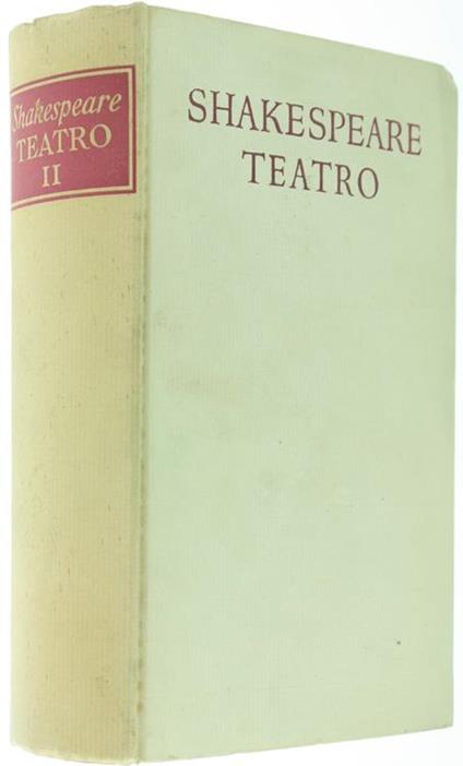 Teatro. Volume II - William Shakespeare - copertina