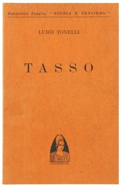 Tasso - Luigi Tonelli - copertina
