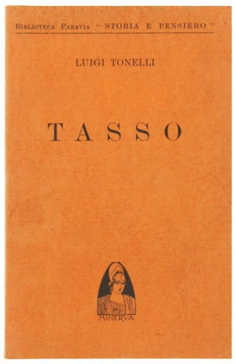 Tasso - Luigi Tonelli - copertina