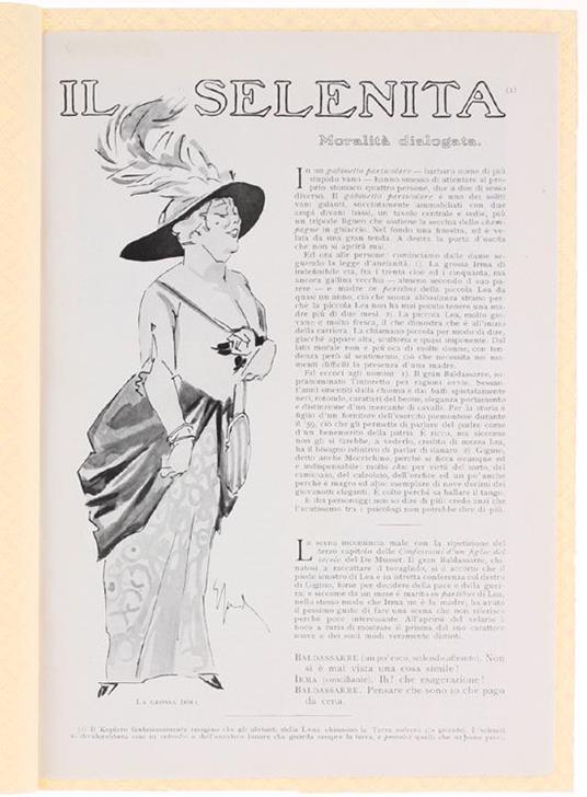 Il Selenita. Moralità Dialogata - Alessandro Varaldo - copertina