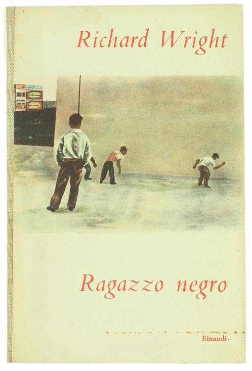 Ragazzo Negro - Richard Wright - copertina