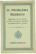 Il Problema Tedesco Esaminato da un Gruppo di Studi del Royal Institute of International Affairs