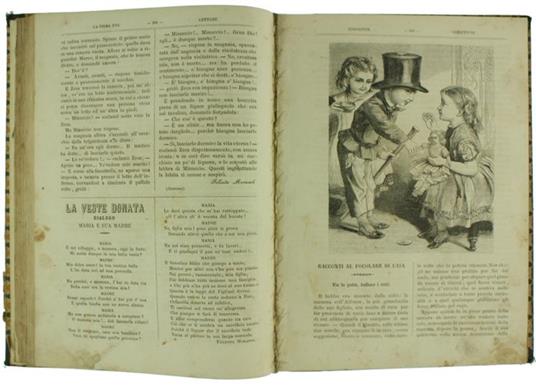 La Prima Età. Letture Educative ed Istruttive. Annata Completa 1868 - 2