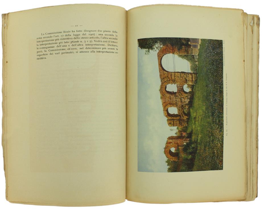 La Zona Monumentale di Roma e l'Opera della Commissione Reale