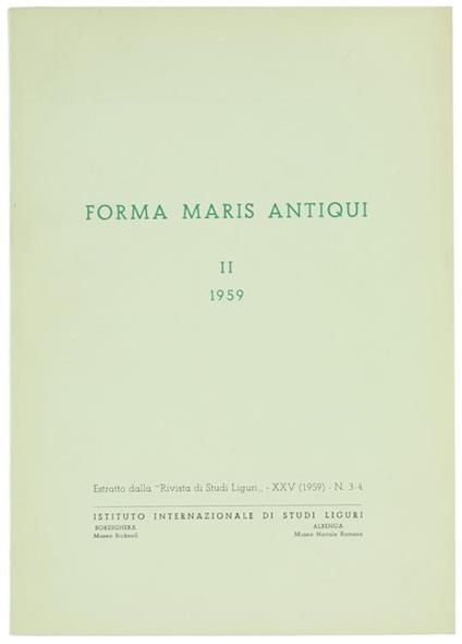 Forma Maris Antiqui II - copertina