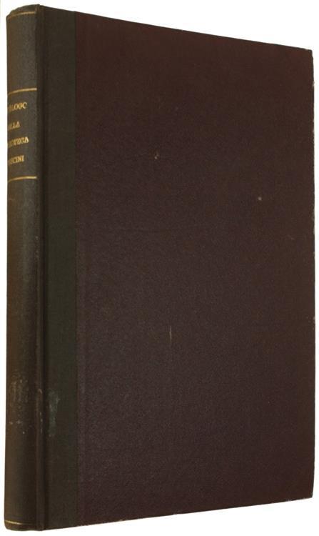 Catalogo della Biblioteca "Vincenzo Crescini" - copertina