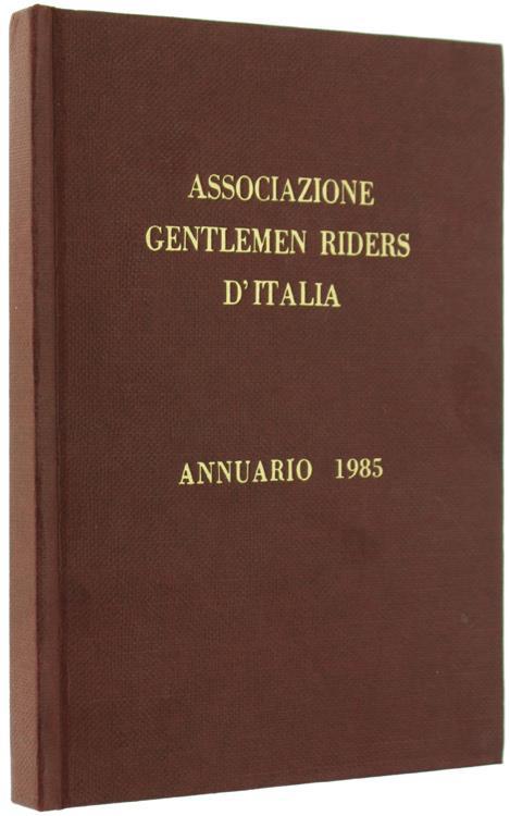 Annuario 1985 - copertina