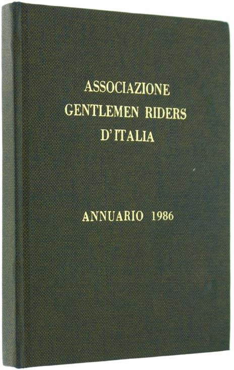 Annuario 1986 - copertina