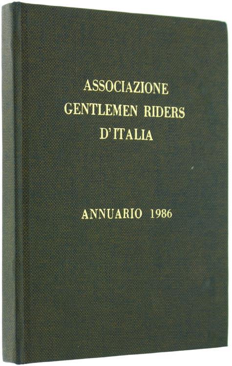 Annuario 1986 - copertina
