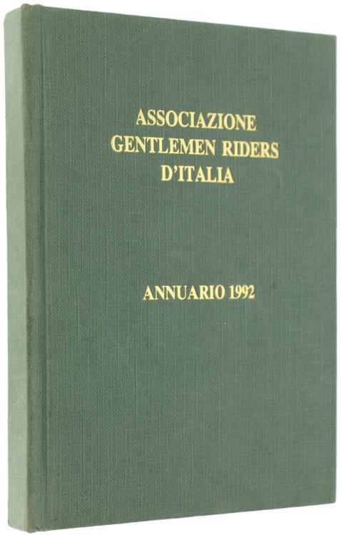 Annuario 1992 - copertina