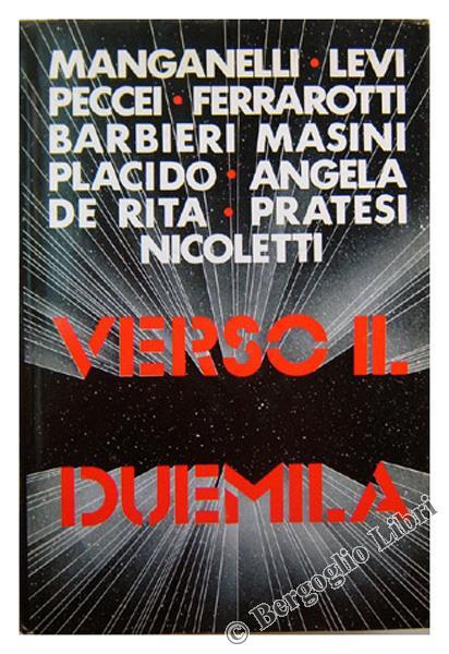 Verso il Duemila - copertina