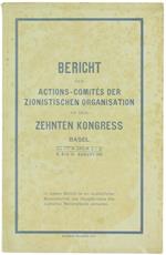 Bericht des Actions-Comites der Zionistischen Organisation an Den Zehnten Kongress Basel 9. Bis 15 August 1911
