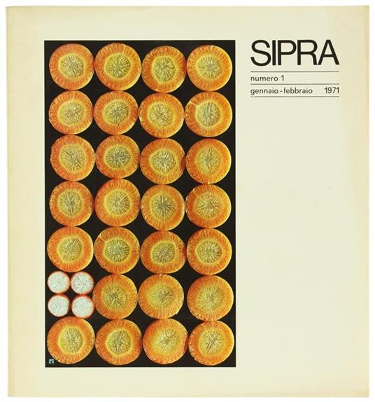 Sipra. N. 1 Gennaio/Febbraio 1971 - copertina