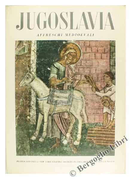 Jugoslavia. Affreschi Medioevali - copertina