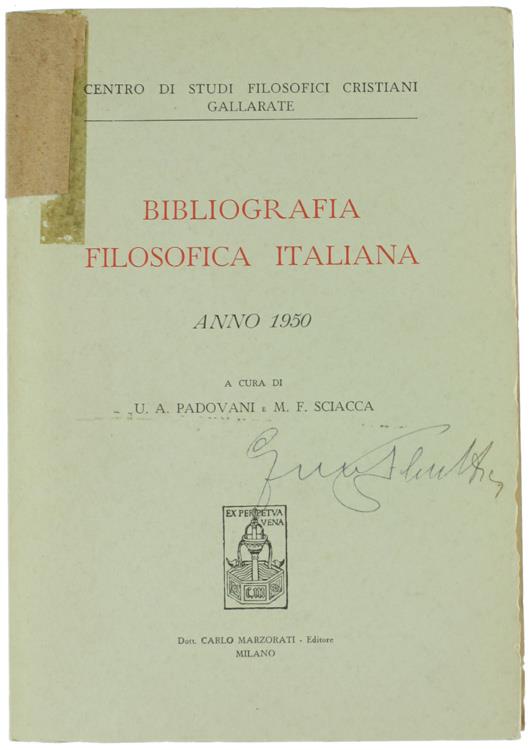 Bergoglio Libri d'Epoca Snc