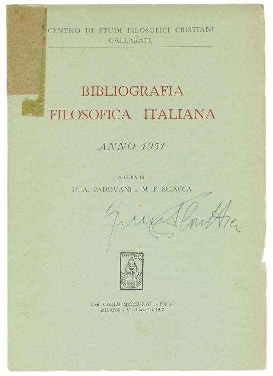 Bergoglio Libri d'Epoca Snc