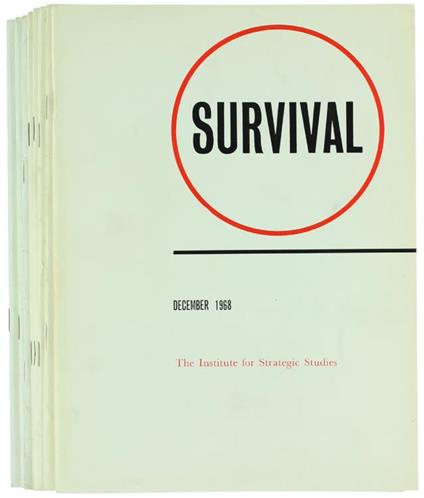 Survival. Volume X, Number 1, 2, 4, 5, 6, 7, 9, 10, 11, 12 - copertina
