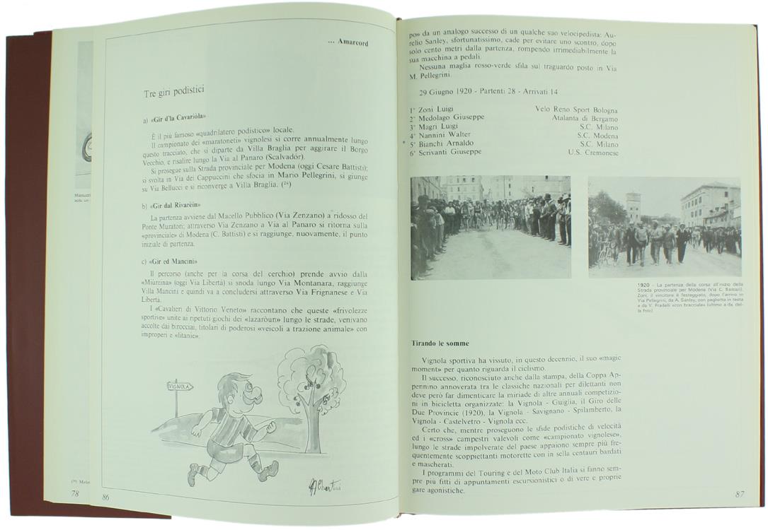 Vignola Racconta. Cent'Anni di Giochi Sport e Ginnastica 1882-1982